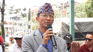 अहिलेको सरकारलाई झुकाएरै छोड्छौँः मेटमणि चौधरी