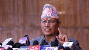 भीम रावलको पत्रकार सम्मेलन, सत्तामा रहेकाहरु नै बाहिरि हस्तक्षेप निम्त्याउने उपकरण बने