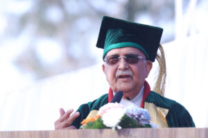 विदेश पलायन हुने भन्दा आफ्नो देश बनाउने कुरामा बढी ध्यान दिनुस्ः प्रधानमन्त्री