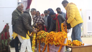मधेस प्रदेश सरकारद्वारा शहीद परिवारका सदस्यहरुको सम्मान