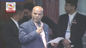 संसद भवन भत्काएर देखाउन मेयर साहलाई सांसद अमरेश सिंहको चुनौति
