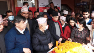 नेकपा एसका पोलिटब्युरो सदस्य सापकोटाको निधन, पार्टी केन्द्रिय कार्यालयमा अन्तिम श्रद्धाञ्जली अर्पण