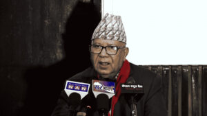 प्रधानमन्त्री ओलीलक्षित अध्यक्ष नेपालको टिप्पणीः संविधान मिच्न बानी परेकाहरु कानून मिच्न पनि त्यत्तिकै अग्रसर छन्