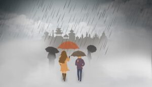 यी चार प्रदेशमा बिहानैदेखि वर्षा, आज  दिनभरको मौसम  यस्तो छ ?