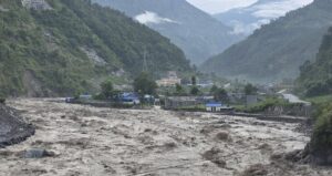 रसुवास्थित भोटेकोसीमा बाढी : त्रिशूलीको जलसतह पनि ह्वात्तै बढ्यो, सतर्क रहन अपिल