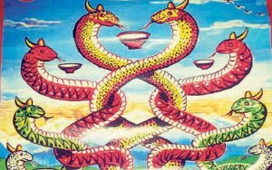आज नाग पञ्चमी पर्व, नागको पूजाअर्चना गरी घरका मूलढोकामा नाग टाँसेर मनाइँदै