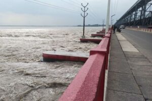 सप्तकोशी नदीमा पानीको बहाव बढ्यो