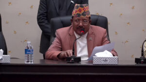 नेशनल आइडी कार्ड बनाएका नेपालीले मतदाता नामावली संकलन गर्न अनलाइन फारम मात्रै भरे पुग्छः रामप्रसाद भण्डारी