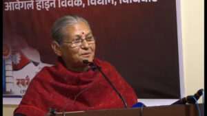 केपी ओलीले महिलाको अपमान गर्छन्ः अष्टलक्ष्मी शाक्य