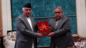 राष्ट्रिय सुरक्षा परिषद्को प्रतिवेदन राष्ट्रपतिसमक्ष पेश
