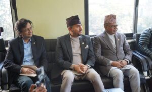 अनुगमनका लागि कांग्रेस पार्टी कार्यालयमा सरकारी टोली