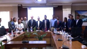 नेपाल सरकार र एडीबीबीच सार्वजनिक वित्त व्यवस्थापन सुदृढीकरणसम्बन्धी ऋण सम्झौता