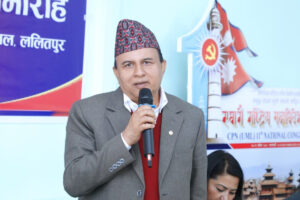 राष्ट्रिय राजनीतिको चुनौति सामना गर्न ओलीलाई फेरि नेतृत्वमा ल्याउन खोजेका हौंः शंकर पोखरेल
