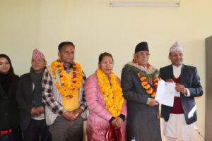 संयोजक दाहालले रुकुम पूर्वबाट मनोनयन दर्ता गराए