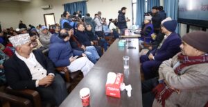 कांग्रेसको देउवा समूहले गगनलाई सभापति स्वीकारेन, आइतबार सर्वोच्च जाने