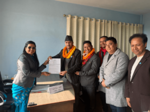 ललितपुर– २ मा जगदीश खरेलले दिए उम्मेदवारी