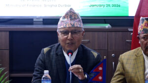 निर्वाचनका लागि भारतद्वारा सुरक्षा सामग्री हस्तान्तरणः अर्थमन्त्री खनालद्वारा आभार व्यक्त