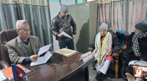 राष्ट्रिय सभा निर्वाचनका लागि मधेशबाट महन्थ ठाकुरकाे उम्मेदवारी दर्ता