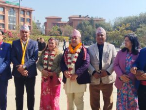 नेकपा एमालेका सचिव महेश बस्नेतले गराए भक्तपुर क्षेत्र नम्बर २ बाट उम्मेदवारी दर्ता