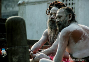 पशुपतिमा आएका नागा बाबासहित साधुसन्तलाई आज बिदाइ गरिँदै