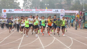 बलियो एकता, सुरक्षित राष्ट्र’ नारासहित प्रधानसेनापति म्याराथन २०८२ सम्पन्न