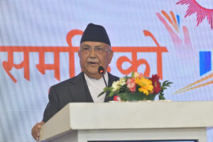 ओलीको आरोप- रास्वपाले चुनाव नजित्ने देखेपछि अभद्र व्यवहारबाट तनाव बढाउन खोज्यो