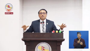 अर्थतन्त्रको आधुनिकीकरण र सामाजिक न्यायका लागि करको दायरा विस्तारः अर्थमन्त्री डा. वाग्ले