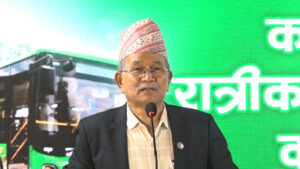 रात्रिकालीन बस सेवा निःशुल्क गर्न चिरिबाबु महर्जनको प्रश्ताव